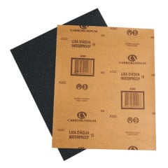 Lixa D Água N° 240 - Carborundum - 05539542125