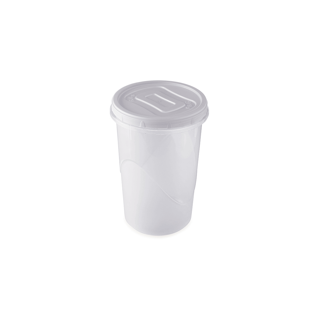 Pote Plástico Redondo Rosca 2,6l - 4648 - Plasutil