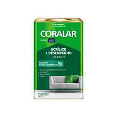 Coralar Acrílico Branco Neve 18l - 5206990 - Coral