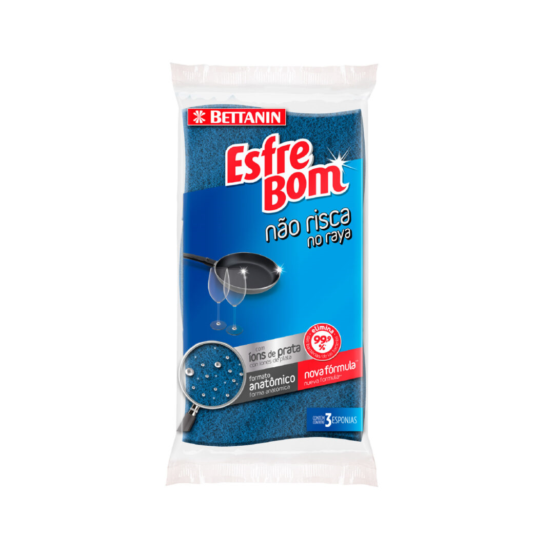 Esponja Esfrebom Não Risca - Bettanin - 4563