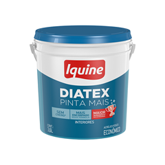 Tinta Diatex Pinta Mais Látex 3,6l Branco Gelo - 50300301 - Iquine