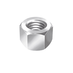 Porca Sextavada Unc 1/4  Zincado Branco - Ciser - 60015401