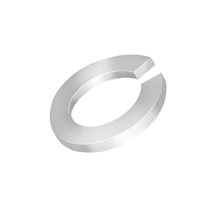 Arruela De Pressão Média 3/8  Zincado Branco - Ciser - 80025101