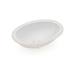 Cuba De Embutir Oval 49x32cm Branca - Celite - 1761170017300