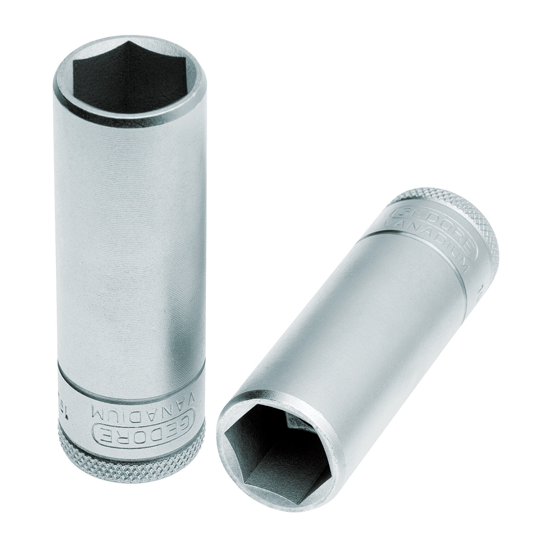 Soquete Sextavado Longo De Encaixe 1/2 19l-15 - 67674 - Gedore