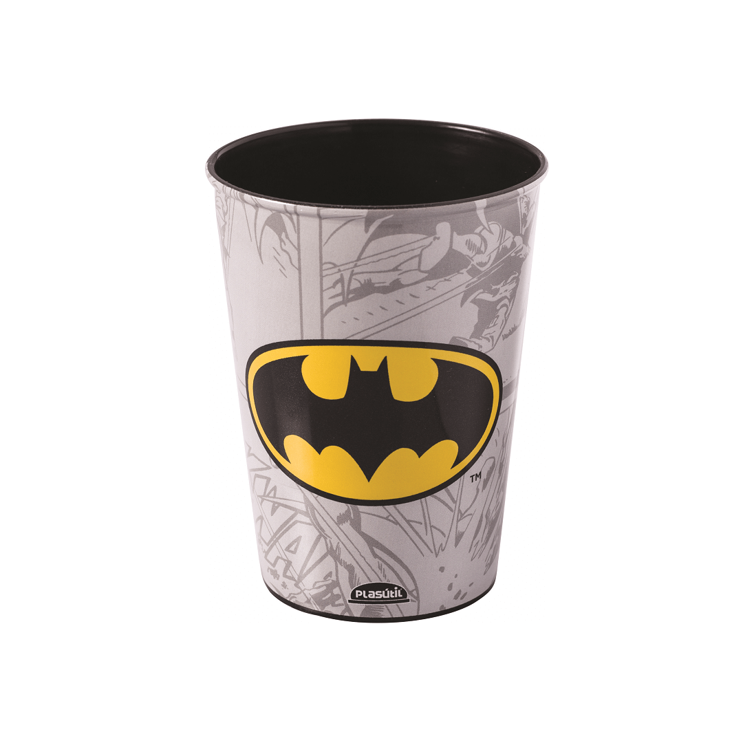 Copo De Plástico 320 Ml Batman - 3228 - Plasutil