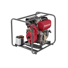 Motobomba A Diesel Bd 815i 10cv Partida Elétrica - Branco - 90303303