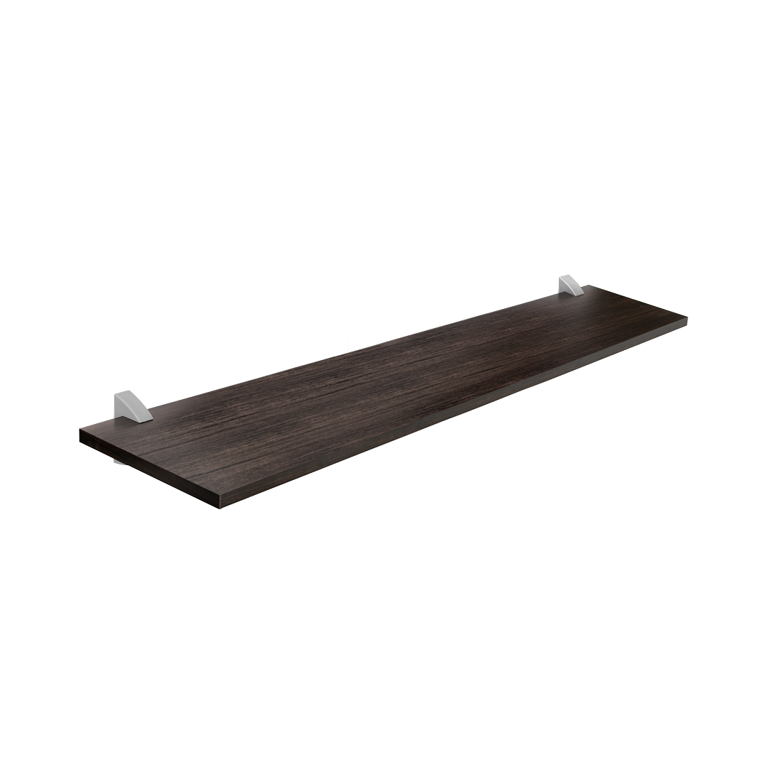 Prateleira De Madeira 25x100x1,5cm Tabaco - 8852-080 - Prat-K