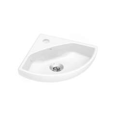 Lavatório De Louça Suspenso De Canto 34x34cm Branco - Celite - 1040140011300