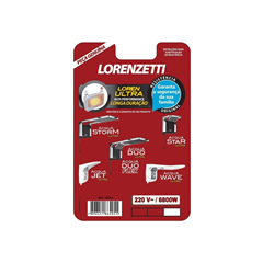 Resistência Para Chuveiro Acqua Storm E Star 6.800w 220v 3065a - Lorenzetti - 7589119