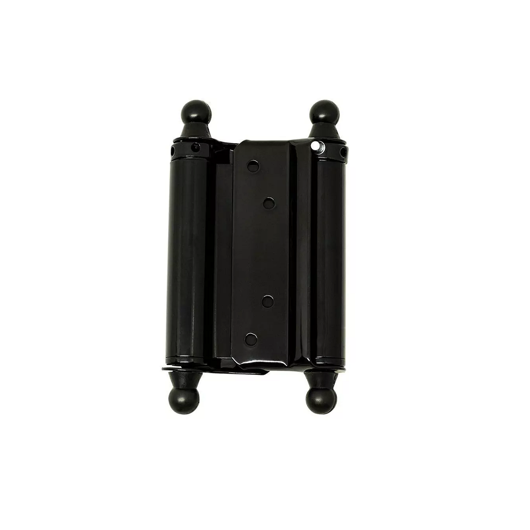 Dobradiça Para Porta Vai E Vem Em Inox 4  Preto - Silvana - 97244