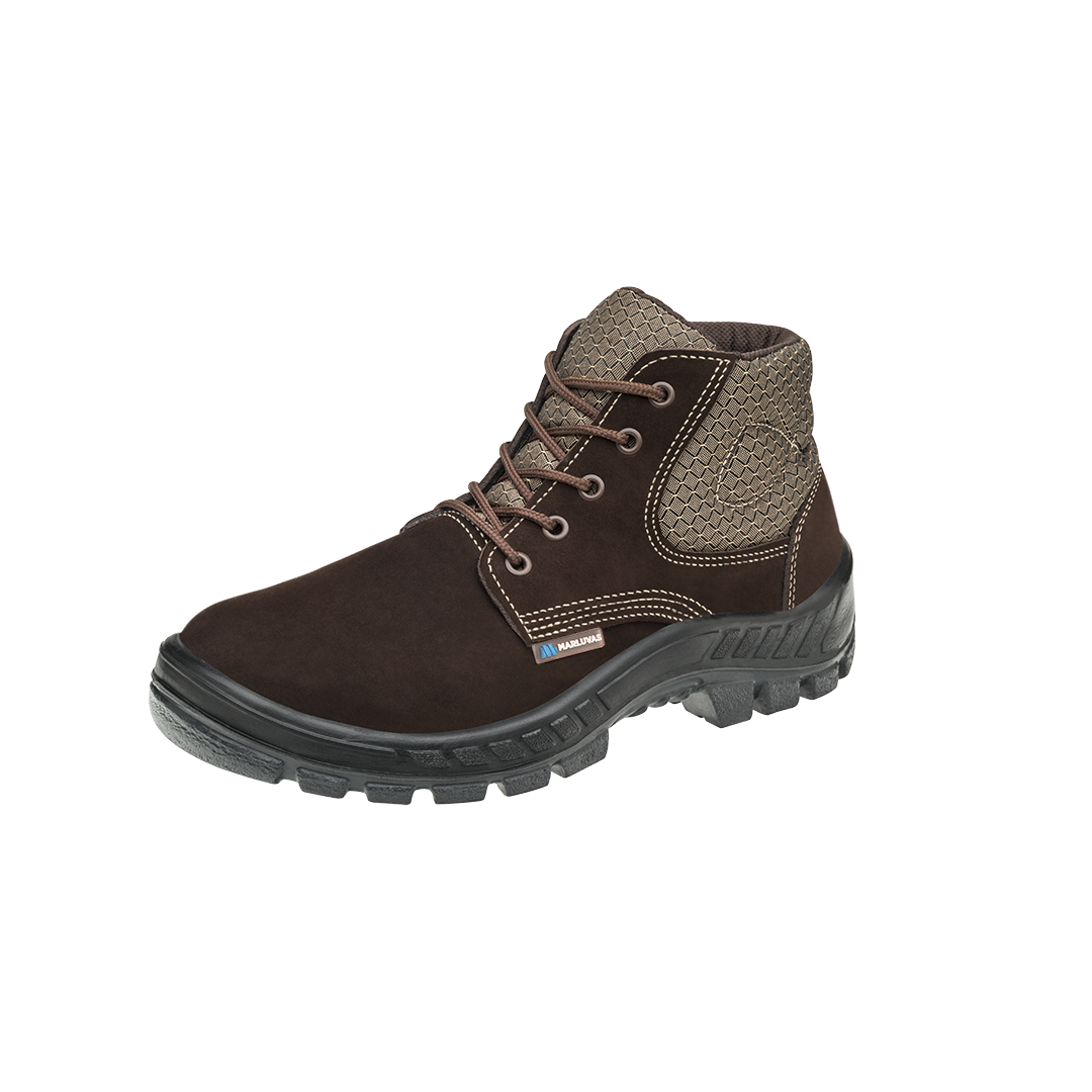Bota De Couro Com Cadarço Trekking Marrom Nº 41 - 5452041 - Marluvas 