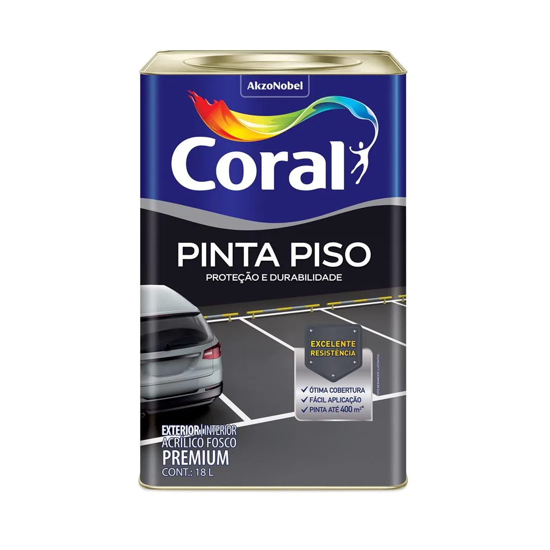 Pinta Piso Branco 18l - 5202455 - Coral