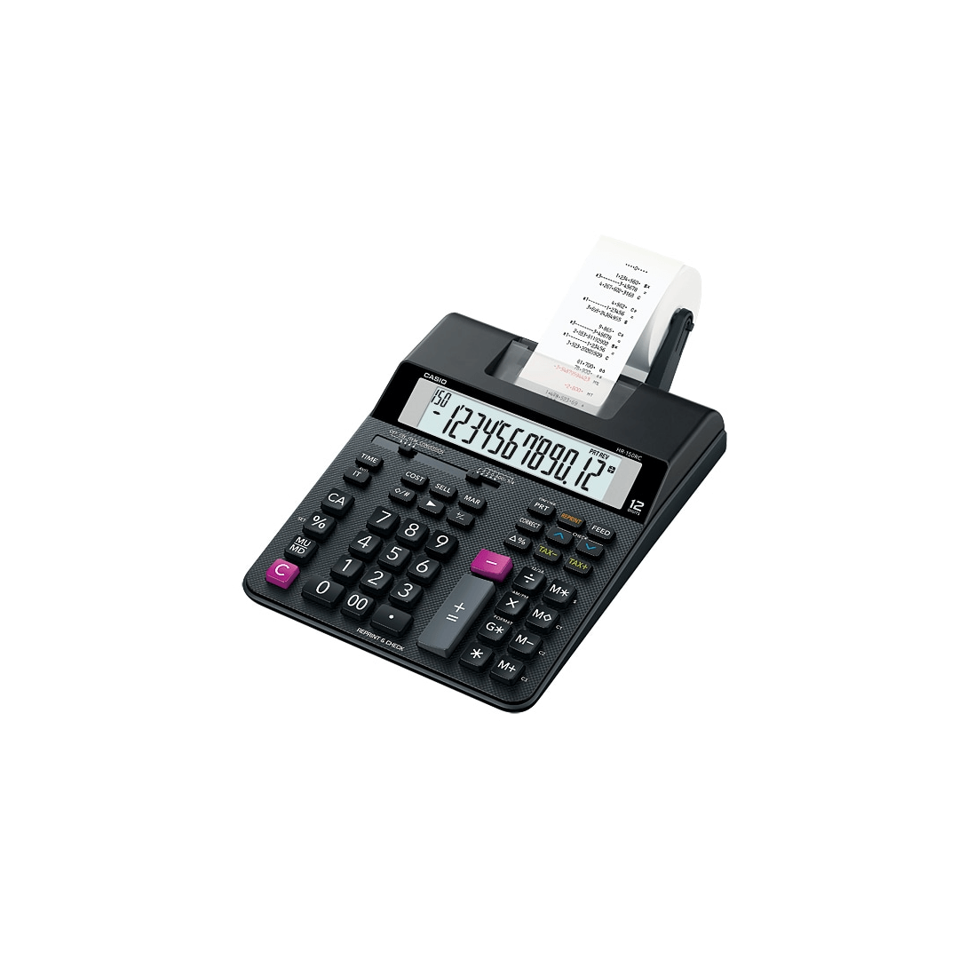 Calculadoras Com Impressão Tipo Compacto - Hr-150rc-B-Dc - Casio