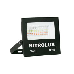 Refletor Led Slim 50w Rgb Preto - Nitrolux - 5955