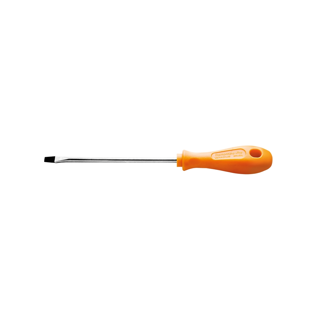 Chave De Fenda Ponta Chata Aço Cromo Vanádio 5x150mm 3/16x6