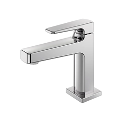 Torneira Para Lavatório De Mesa Bica Baixa Lift Cromada - Docol - 90008719006