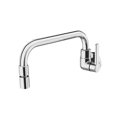 Torneira Para Cozinha De Parede Bica Baixa Gali Cromada - Docol - 90008001006