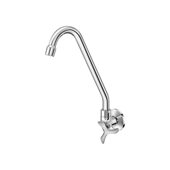 Torneira Para Cozinha De Parede Nova Pertutti Bica Alta Cromada - Docol - 90009028006