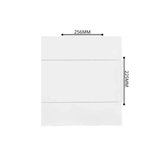 Quadro De Distribuição Sobrepor Para 4 Disjuntores Sem Barramento - Pial - 134104