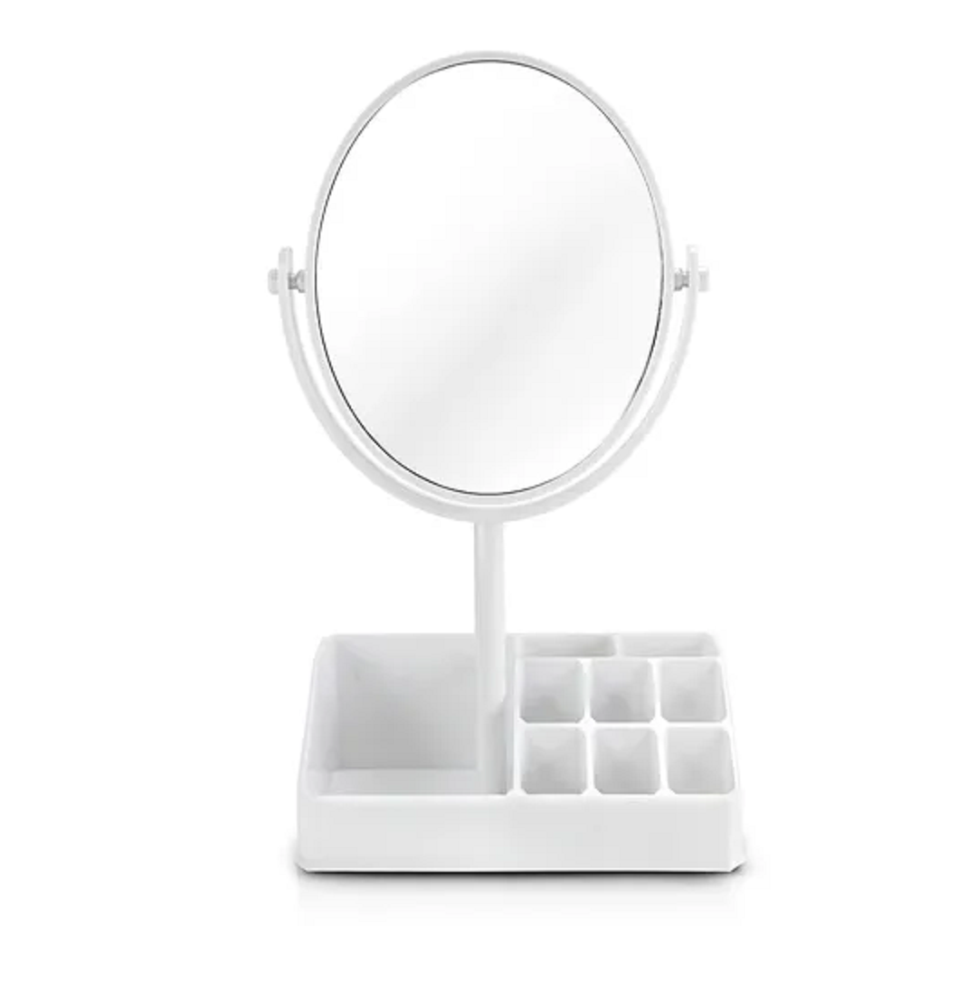 Espelho De Mesa Com Divisórias Branco - 008009 - Jack Design