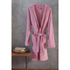 Roupão Microfibra Home Rosa Vermelho - Corttex - 700073