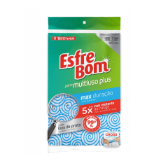 Pano Multiuso Plus Esfrebom Max Duração Com 3 Peças - Bettanin - Bt5000