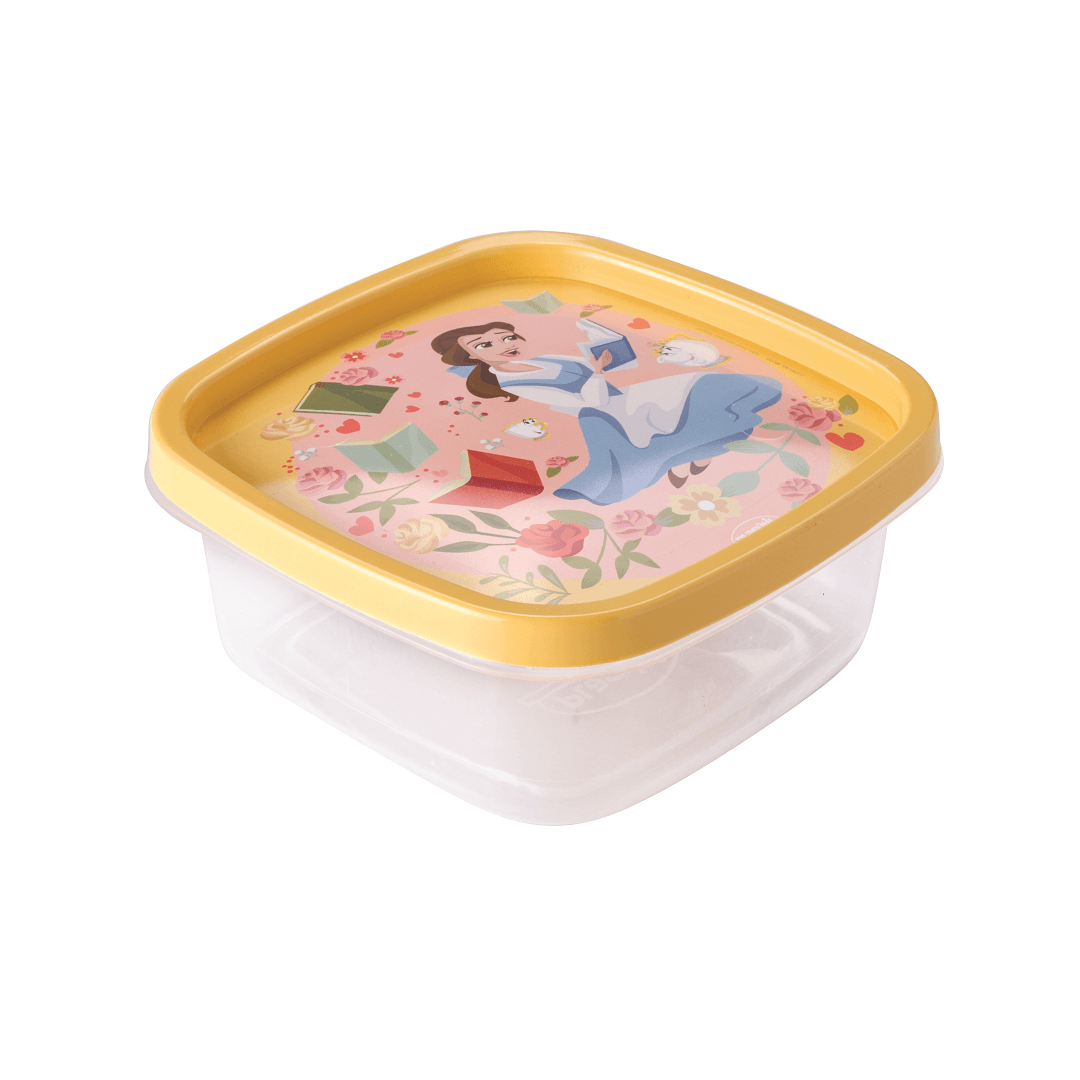 Pote Plástico Quadrado Clic Bela 580ml - 10460 - Plasutil