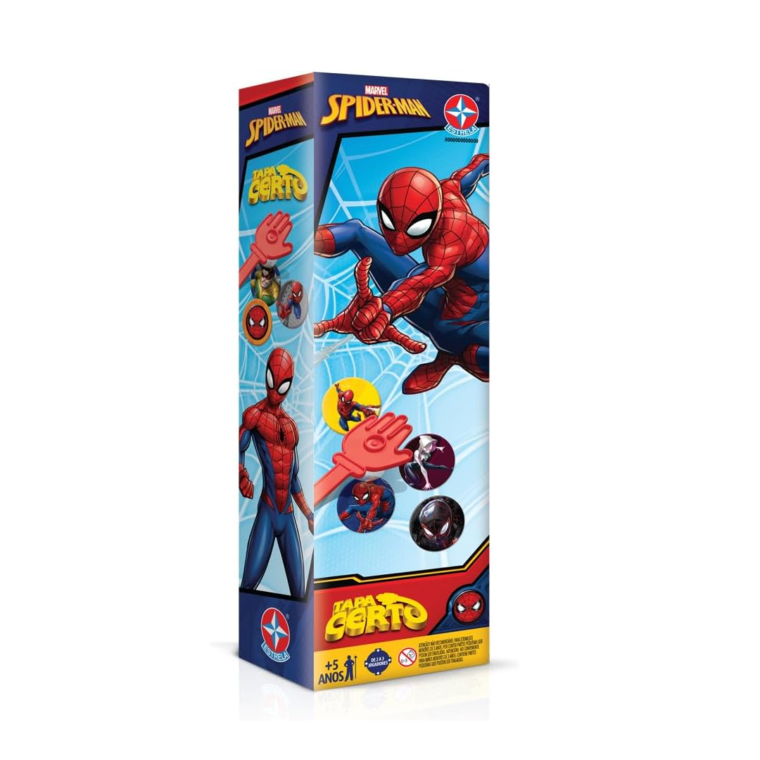 Jogo Tapa Certo Casa Mágica Do Spiderman - Estrela - 120160920