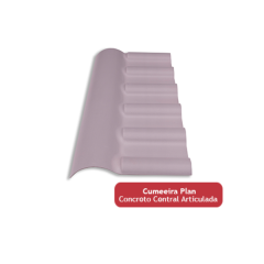 Cumeeira Articulada Plan Concreto - Eplast - Pa.00101375