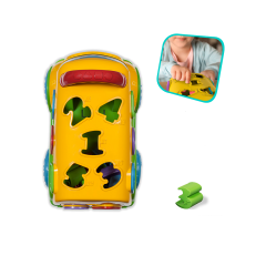 Dino Escolar Com Blocos Educativos Baby Land - Cardoso - 3028