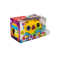 Dino Escolar Com Blocos Educativos Baby Land - Cardoso - 3028