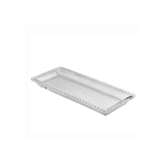 Travessa De Cristal Pearl Redonda 30cm Transparente - Wolff - 27891