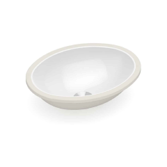 Cuba De Embutir Oval 39x30cm Branca - Celite - 1101190017300