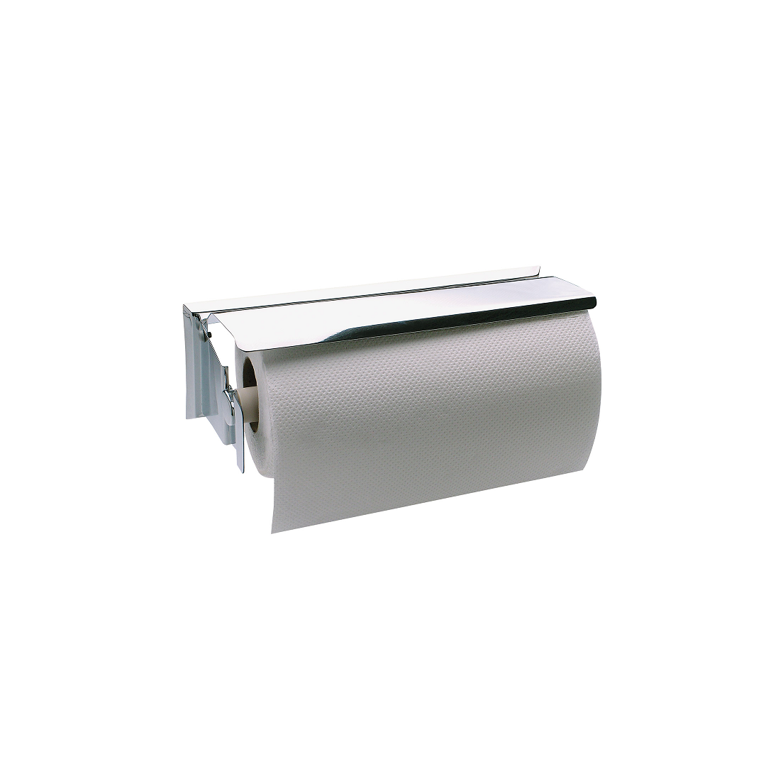 Porta Papel De Cozinha Com Tampa Standard Cromado - 2857 - Jackwal