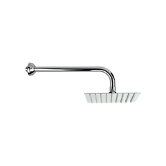 Chuveiro Articulado Quadrado Cromado 200mm - Jackwal - 021550