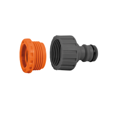 Adaptador Fêmea Com Rosca 3/4x1/2  Em Plástico Para Jardim - Tramontina - 78502/000