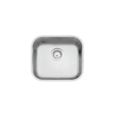 Cuba De Embutir Lavínia Em Aço Inox Acetinado Com Válvula 40x34cm - Tramontina - 94020/107