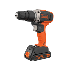 Furadeira/Parafusadeira De Impacto 3/8 20v Com Bateria - Black+Decker - Bcd704c1