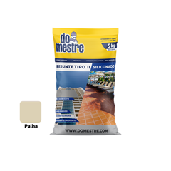 Rejunte Siliconado Tipo Ii 5kg Palha - Do Mestre