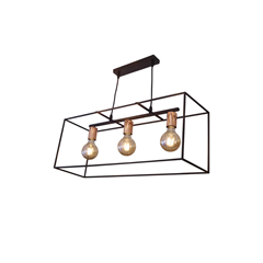 Pendente Aramado Com 3 Bocais E27 1410-3 - Neotron - 282