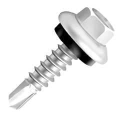 Parafuso Sextavado Ponta Broca Flangeado 12x3/4 - Ciser - 22574801x
