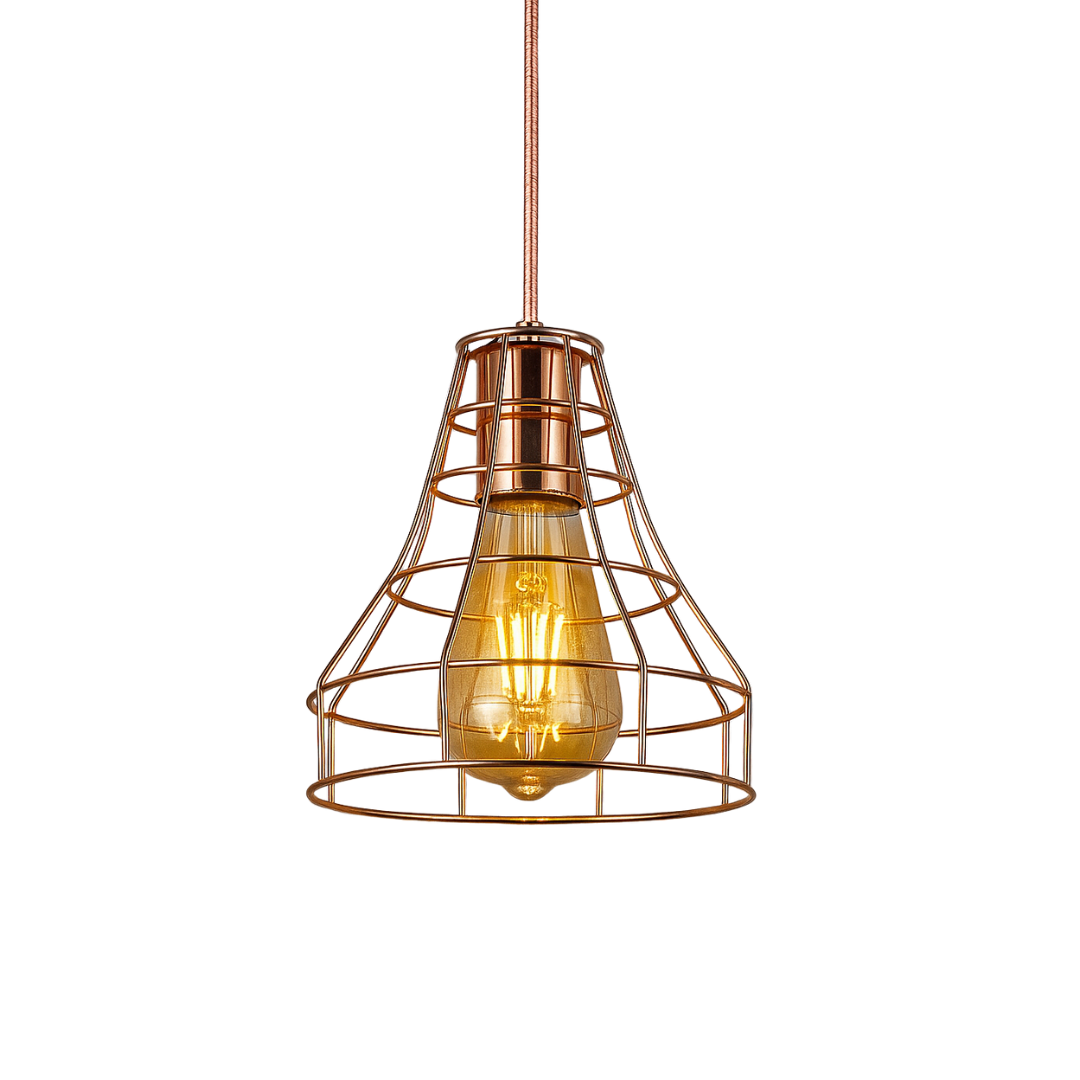 Pendente Aramado Rosé 1402b - Neotron - 000454