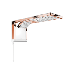 Chuveiro Elétrico Acqua Duo Ultra 6.800w 220v Branco E Rose Gold - Lorenzetti - 7010125