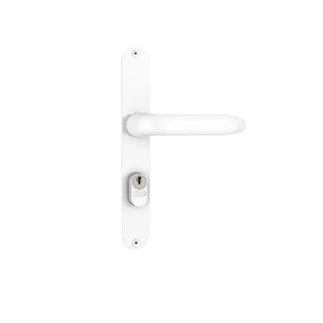 Fechadura 603/11 Búzios Branca Externa 90 Mm - 35137 - Stam
