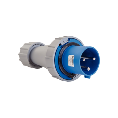 Plugue Móvel Industrial 2p+T 63a 220v - Tramontina - 56255/040