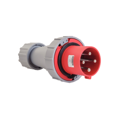 Plugue Móvel Industrial 3p+T 63a 380v Vermelho - Tramontina - 56255/043
