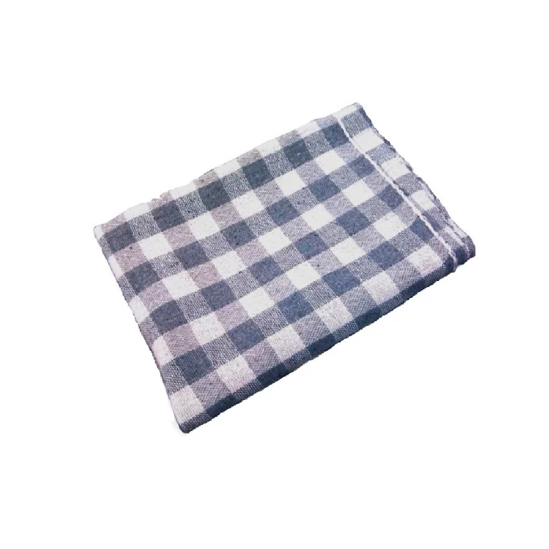 Saco Alvejado 60x68 Xadrez Algodão Para Limpeza - H.Textil - 1002
