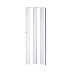 Porta Sanfonada Pvc Easy Lock 210x60cm Branca - 5030501 - Araforros