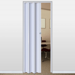 Porta Sanfonada Pvc Easy Lock 210x60cm Branca - 5030501 - Araforros